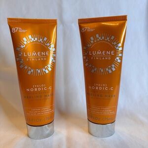 Lumene Nordic-C Peeling Mask pair